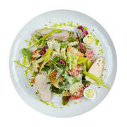 Caesar salad with chicken