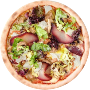Branded pizza with pate, 36 cm