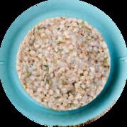 Green buckwheat with butter